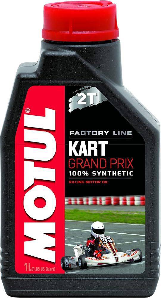 MOTUL | FACTORY LINE KART GRAND PRIX 2T 100% SYNTHETIC MOTOR OIL - Capacity 1 Litre
