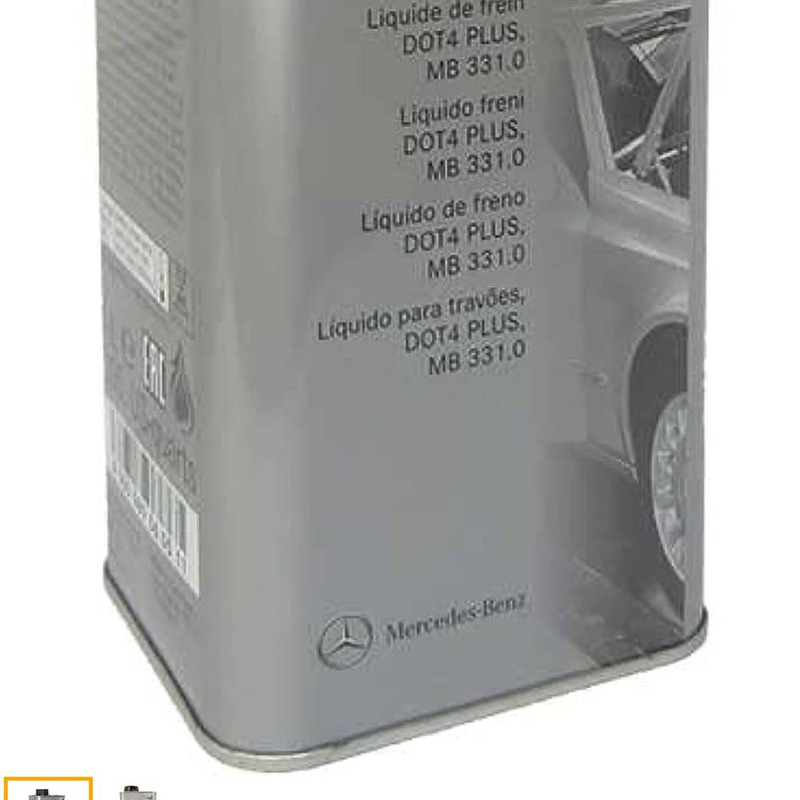 MERCEDES-BENZ | Genuine Brake Fluid DOT 4 PLUS Germany - 1L