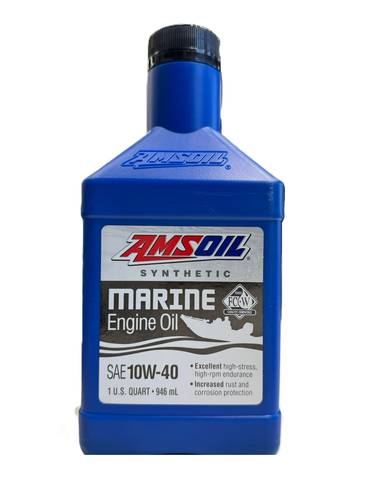 AMSOIL | Synthetic Marine Engine Oil SAE 10W-40.