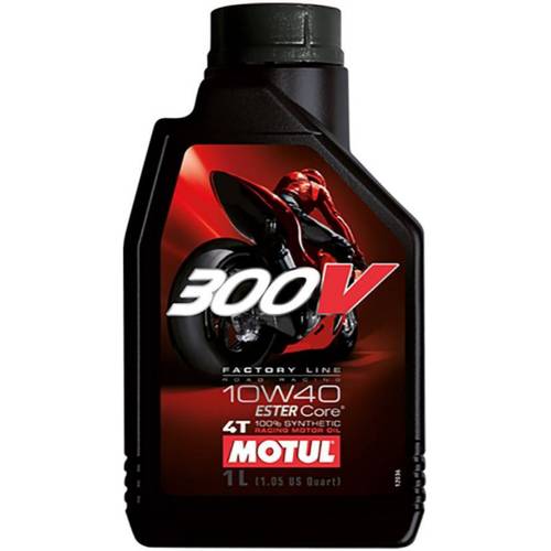 Motul | 300V Factory Line Racing / Off-Road 10W-40 Motor Oil - 1L