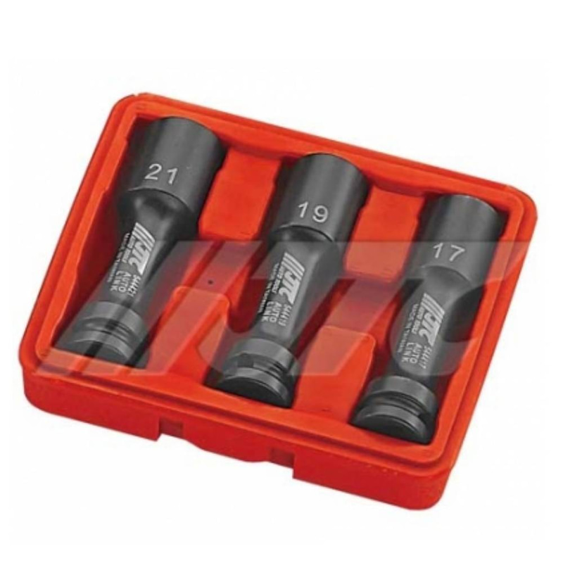 JTC | 3PC Long Thin-Wall Wheel Socket Set (100mm)