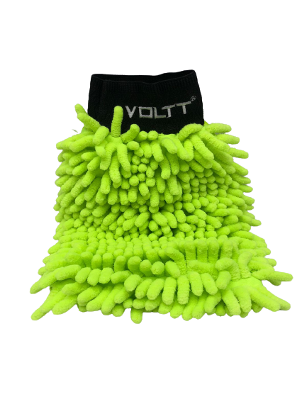 VOLTT MICROFIBER CAR WASH GLOVES GREEN