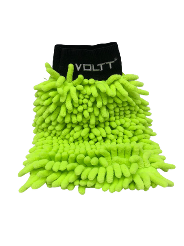VOLTT MICROFIBER CAR WASH GLOVES GREEN