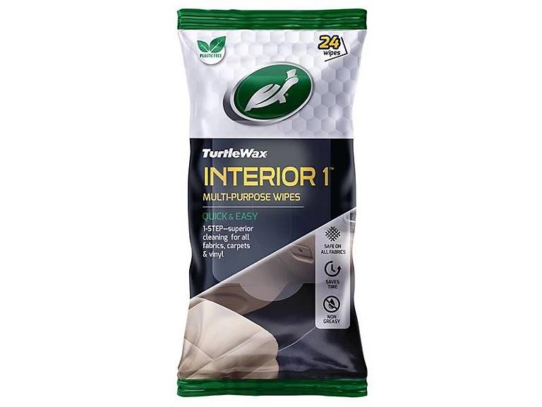 Turtle Wax | Interior 1 Multi-Purpose Wipes 24 PCS