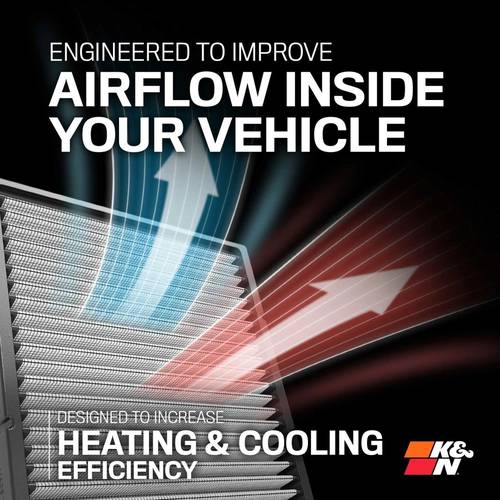 K&N | Washable Cabin Air Filter for Mazda Vehicles (2012-2025)