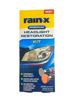 RAINX HEADLIGHT RESTORATION KIT 8PC