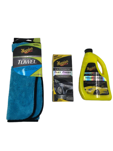 Meguiars 3 pieces of car exterior care package