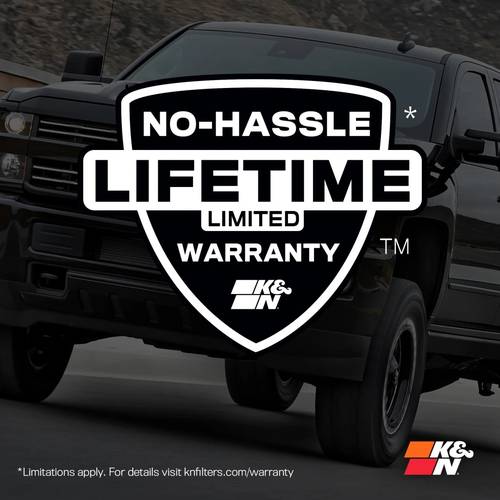 K&N | Engineering Premium High-Flow Replacement Air Filter for Chevrolet & GMC (1999-2020)