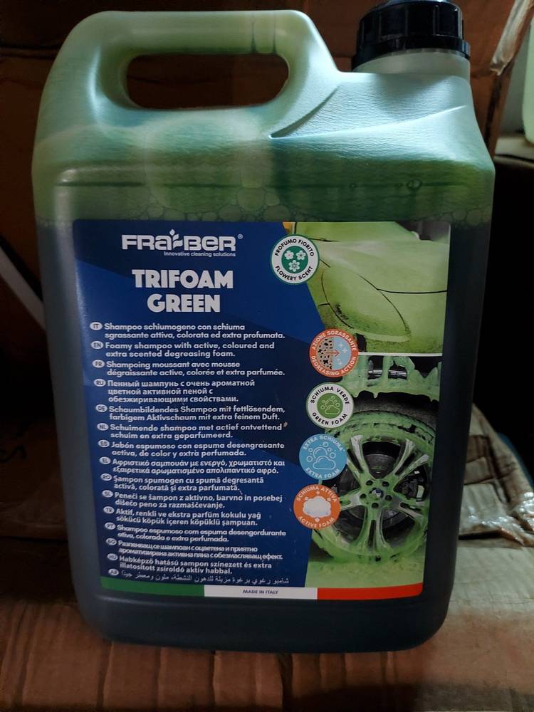 FRAIBER 700527SHAMPO GREEN FOAM 4.54L