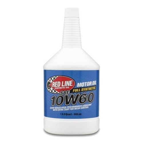 Red Line | High Performance Fully Synthetic 10W-60 Motor Oil - 946ml