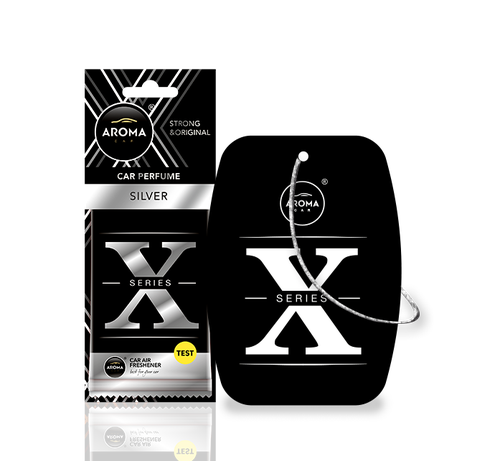  AROMA X SERIES CAR PERFUME -SILVer 