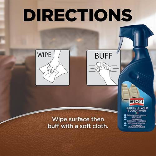 AREXONS LEATHER CLEANER & CONDITIONER 500ML