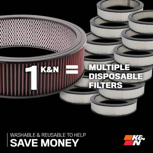 K&N | High-Flow Engine Air Filter Toyota Hilux 2.7L