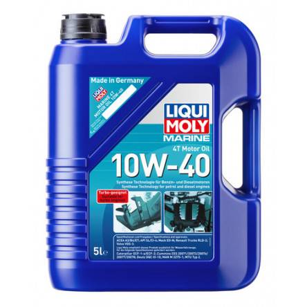 Liqui Moly | Marine 4T 10W-40 Synthetic Technology Engine Oil - 5L