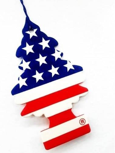 Car-Freshner Little Trees Vanilla Pride USA  - 1pc