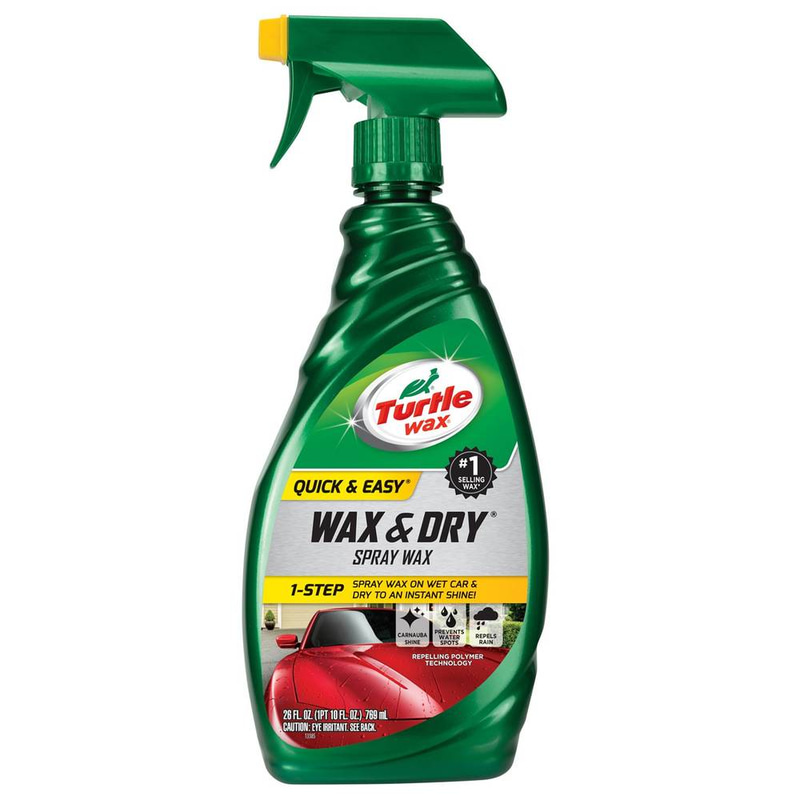 TURTLE WAX AND DRY SPRAY WAX 769ML