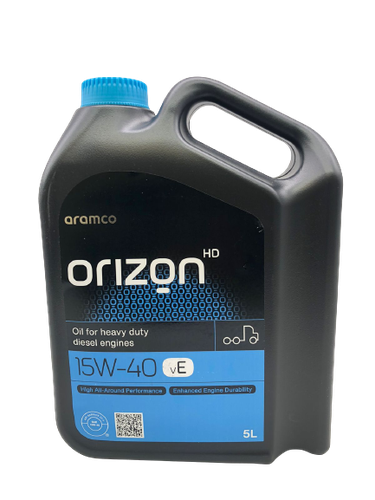 Aramco | Orizon HD 15W-40 VE Heavy-Duty Diesel Engine Oil - 5L