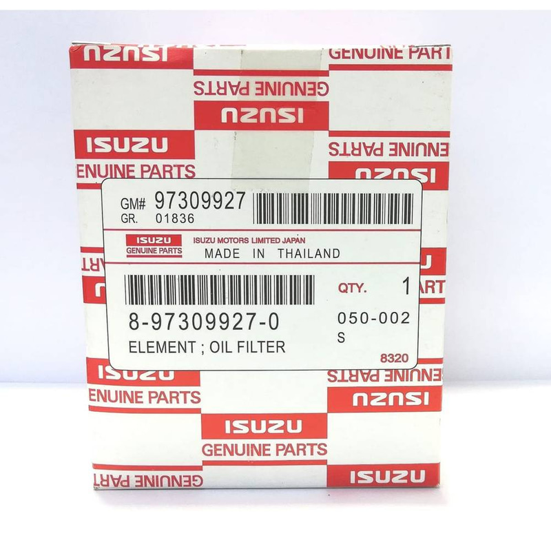 4JA1-2 GEN OIL FILTER 897309927 04-UP