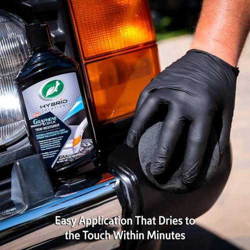 TURTLE WAX CERAMIC BLACK POLISH CRYLIC 414ML