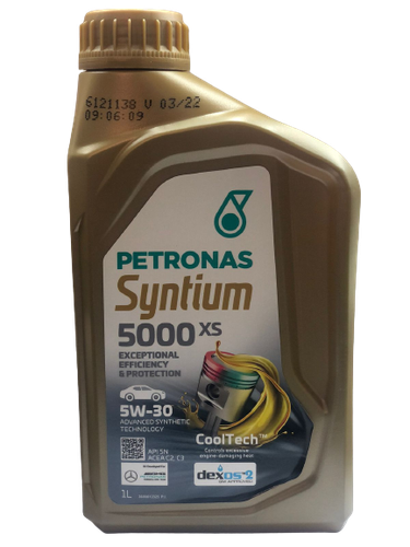  بتروناس | سينتيوم 5000 XS  زيت محرك 5W-30 C3 - سعة 1 لتر