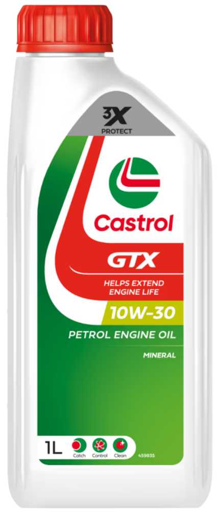 كاسترول | زيت محرك GTX لزوجة 10W-30 معدني 1 لتر