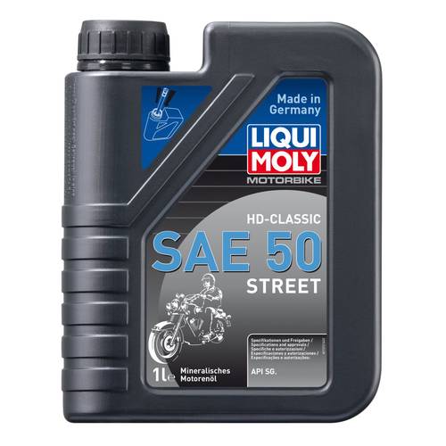 Liqui Moly | Racing HD-Classic SAE 50 Street Motorcycle Engine Oil - 1L