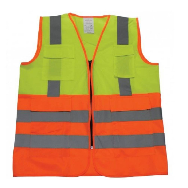 Safety Vest (Orange & Green)