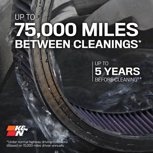 K&N | فلتر هواء محرك عالي التدفق تويوتا هيلوكس 2.7L