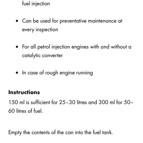 Wurth | Petrol Injection Cleaner - 300mL 