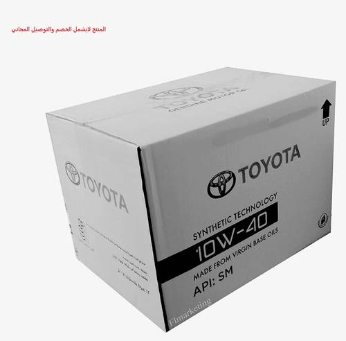 تويوتا | كرتون زيت محرك 10W40 بنظام التكنولوجيا التخليقية – 12 حبة (1 لتر)
