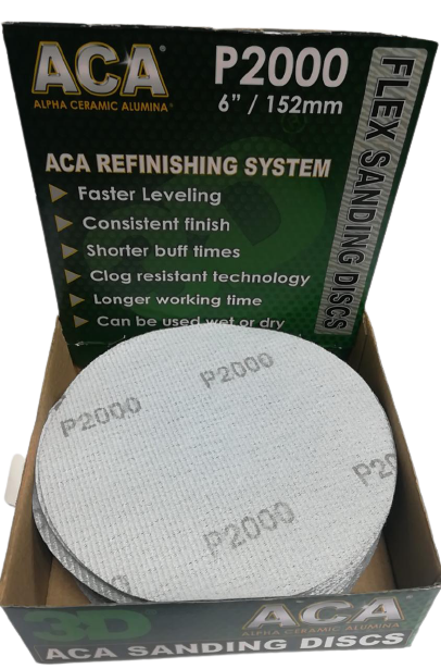 3D SAND PAPER ACA GREY FLEX P2000