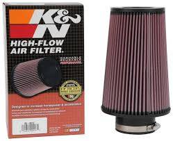 K&N HIGH FLOW AIR FILTER 3 INCH LONG ROUND
