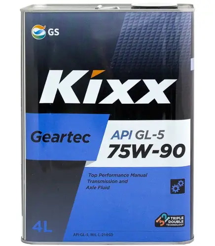 KIXX | Geartec 75W90 GL-5 Hypoid Gear Oil 4L