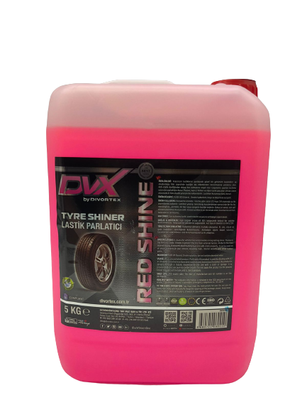 DVX RED SHINE TYPE POLISHER 5KG DVX2306 / ملمع كفرات يتخفف الى 3 لتر