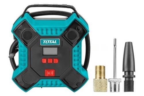 TOTAL TTAC1601 DC12V AUTO AIR COMPRESSOR WITH LIGHT