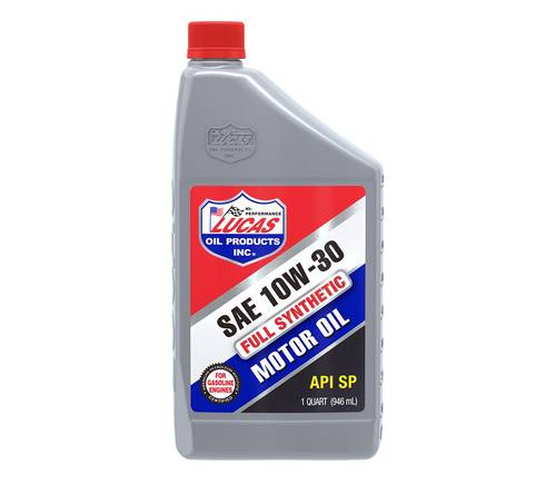 Lucas Oil | SAE 10W-30 Full Synthetic Motor Oil - 946ml