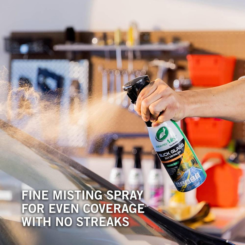 TURTLE WAX CLICK GLASS 2IN1 DETAILER 591ML