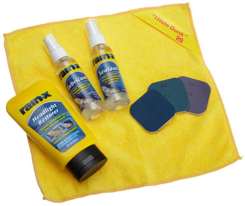 HEADLIGHT RESTORATION KIT 5 IN 1