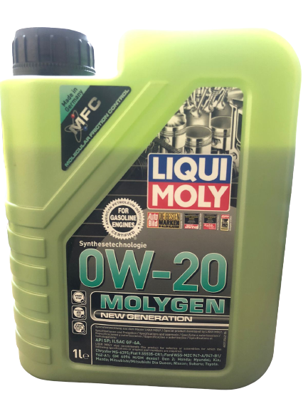  Liqui Moly | Molygen New Generation 0W-20 Motor Oil 1L