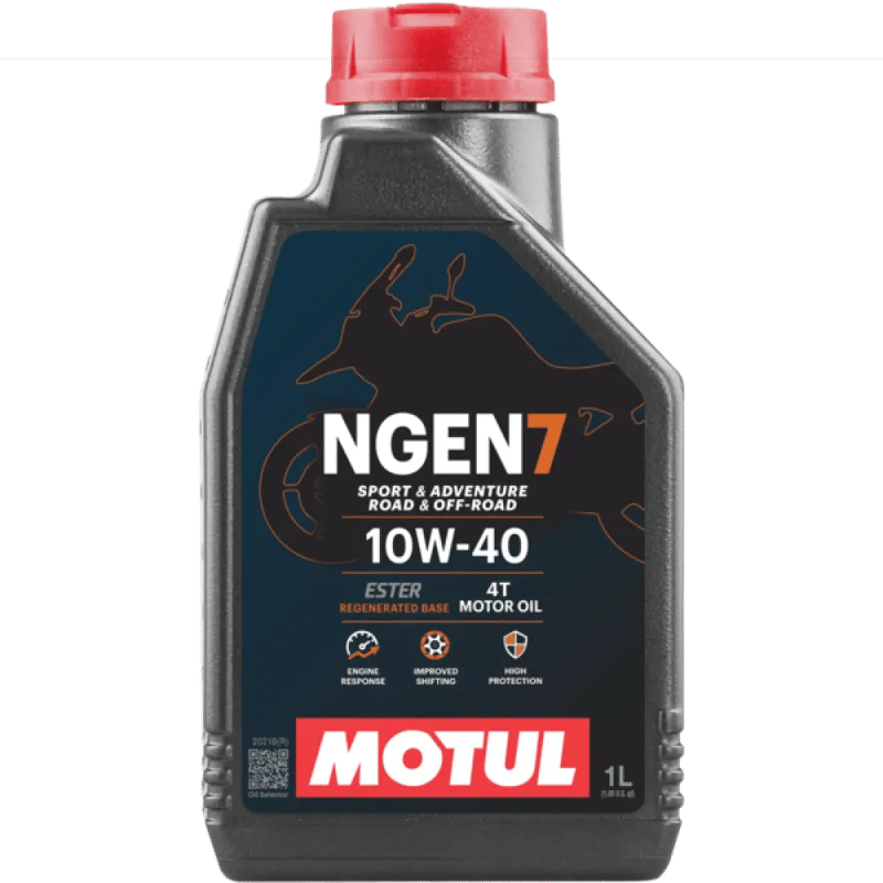 موتول NGEN 7 10W-40 | كرتون 12 × 1 لتر | للدراجات النارية