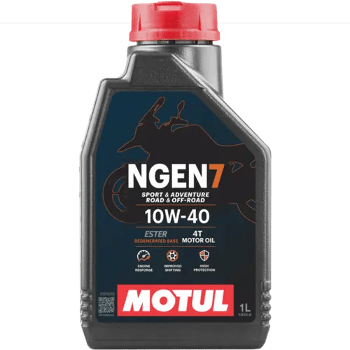 موتول NGEN 7 10W-40 | كرتون 12 × 1 لتر | للدراجات النارية