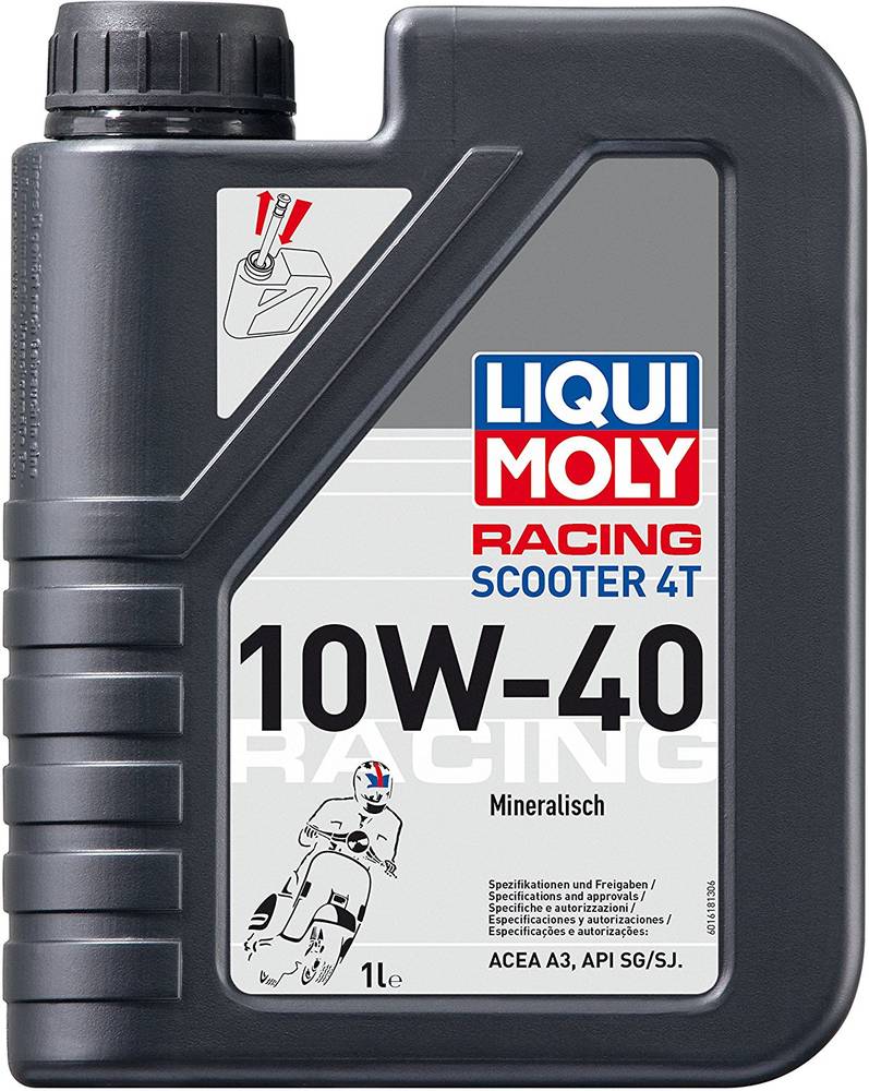 Liqui Moly | Motorbike 4T 10W-40 Scooter Race Fully Synthetic Engine Oil - 1L