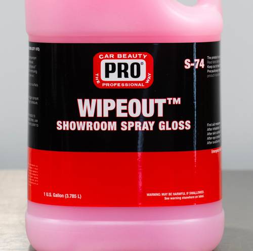 PRO WIPOUT SPRAY GLOSS 3.785L/ملمع واكس لاست تتش مناسب للاستخدام الداخلي والخارجي