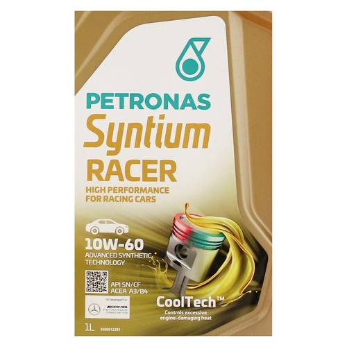 Petronas | Syntium Racer 10W60 Fully Synthetic Engine Oil - 1L