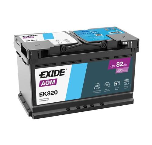 اكسايد | بطارية سيارات  AGM L04 EK820 اوروبي 