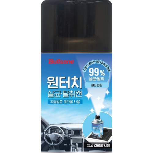 BULLSONE ONE-TOUCH DEODORI AIR REFRESHER NEW CAR 90G