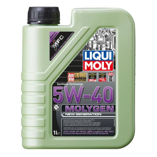 LIQUI MOLY | Molygen New Generation 5W-40 Full Synthetic Motor Oil - 1L