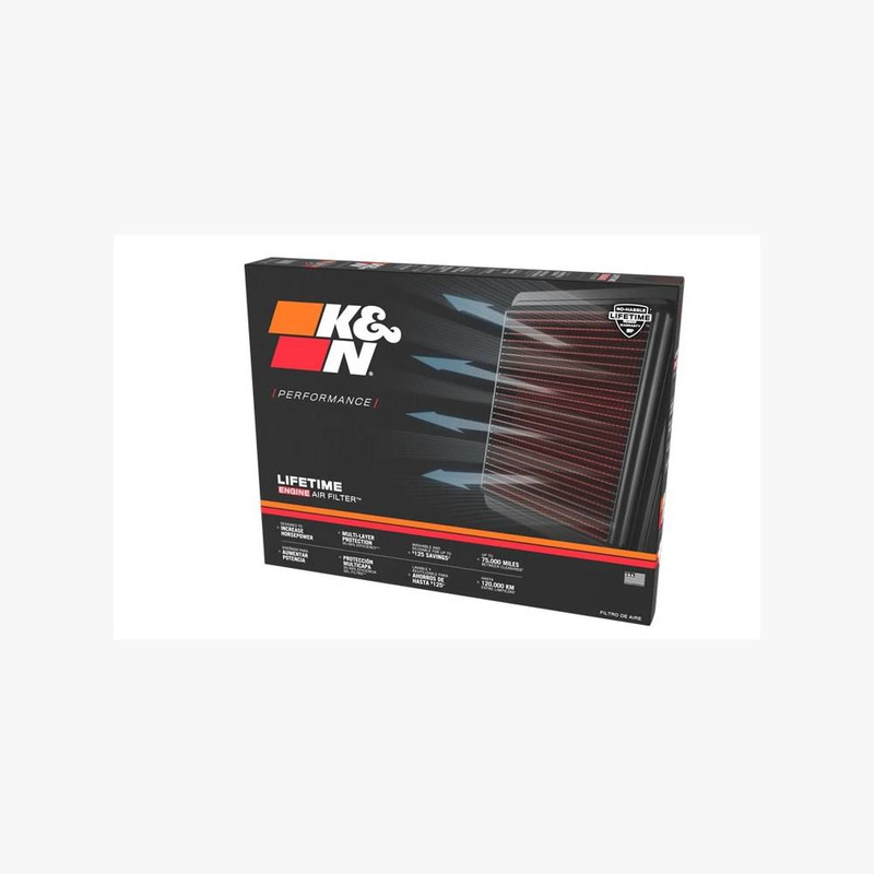 K&N | Engineering Premium High-Flow Replacement Air Filter for Chevrolet & GMC (1999-2020)
