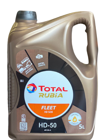 TOTAL RUBIA FLEET | 20W-50 Diesel Engine Oil - 5L