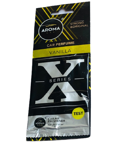  AROMA X SERIES CAR PERFUME -VANILLA 